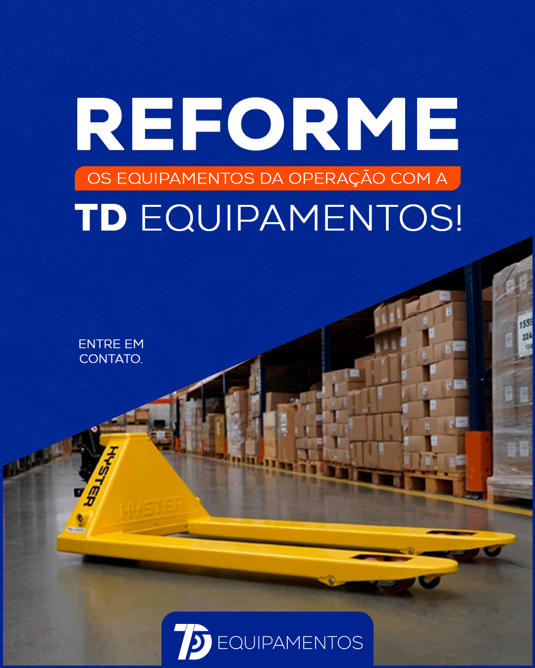TD Paleteiras e Empilhadeiras